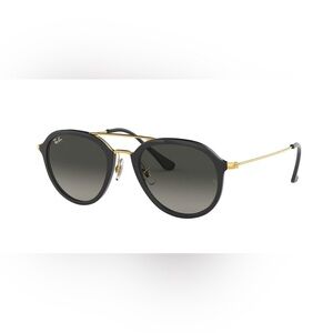 Ray Ban 4253 Black and Gold Sunglasses